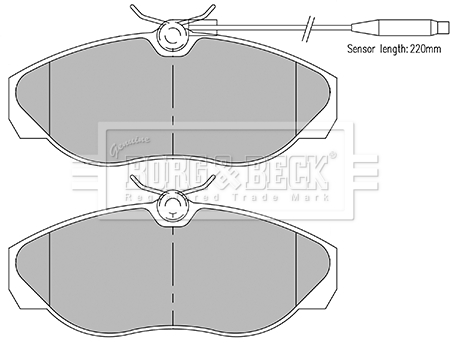 Borg & Beck BBP1561