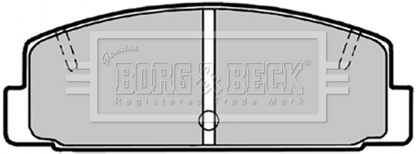 Borg & Beck BBP1506 Brake Pads Set