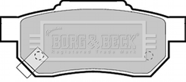 Borg & Beck BBP1453 Brake Pads Set