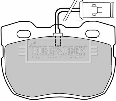 Borg & Beck BBP1028 Brake Pads Set