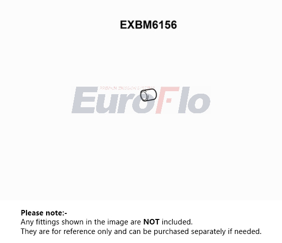 EuroFlo Exhaust Tail Pipe EXBM6156 [PM1694384]