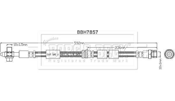 Borg & Beck BBH7857