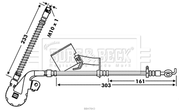 Borg & Beck BBH7843