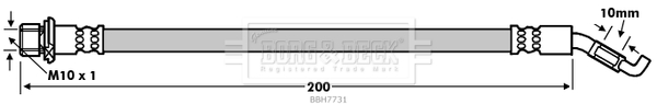 Borg & Beck BBH7731 Brake Hose