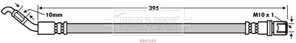 Borg & Beck BBH7688 Brake Hose