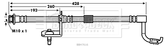 Borg & Beck BBH7616