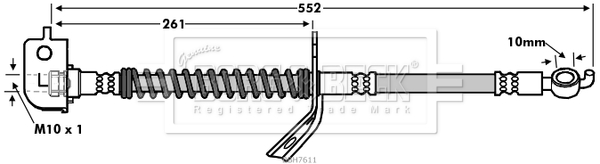 Borg & Beck BBH7611