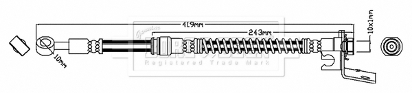 Borg & Beck BBH7606