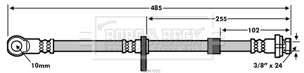 Borg & Beck BBH7555