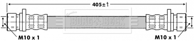 Borg & Beck BBH6787 Brake Hose