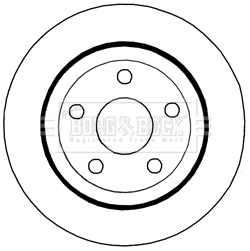 Borg & Beck BBD6006S