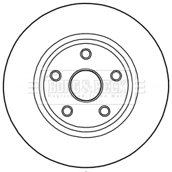 Borg & Beck BBD6004S