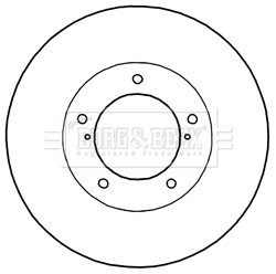 Borg & Beck BBD6003S