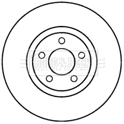 Borg & Beck BBD5979S