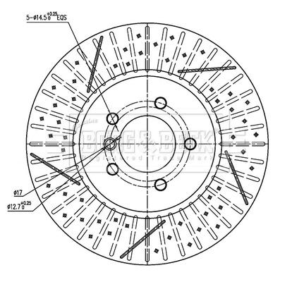 Borg & Beck BBD5976S