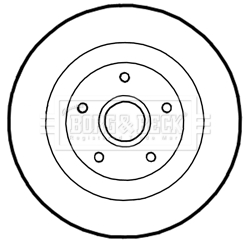 Borg & Beck BBD5972S