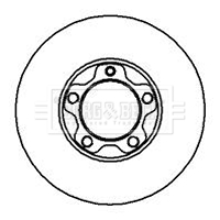 Borg & Beck BBD5849S