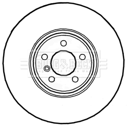 Borg & Beck BBD5824S