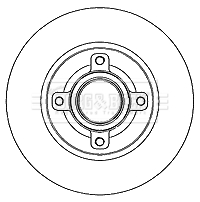 Borg & Beck BBD5808S