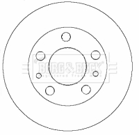 Borg & Beck BBD5770S