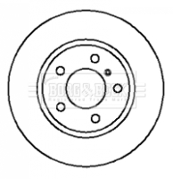 Borg & Beck BBD5709S