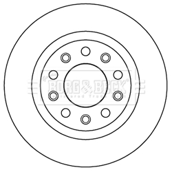 Borg & Beck BBD5194