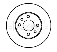 Borg & Beck BBD5014
