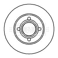 Borg & Beck BBD4950