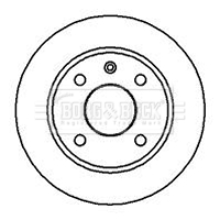 Borg & Beck BBD4886