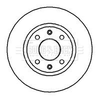 Borg & Beck BBD4835