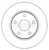 Borg & Beck BBD4768