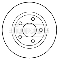 Borg & Beck BBD4684