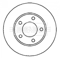 Borg & Beck BBD4287