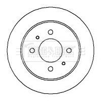 Borg & Beck BBD4282