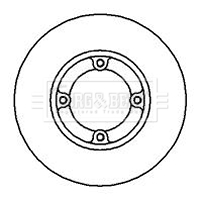 Borg & Beck BBD4136