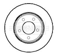 Borg & Beck BBD4017