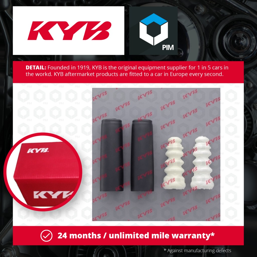 KYB Shock Absorber Dust Cover Kit Rear 915400 [PM669987]