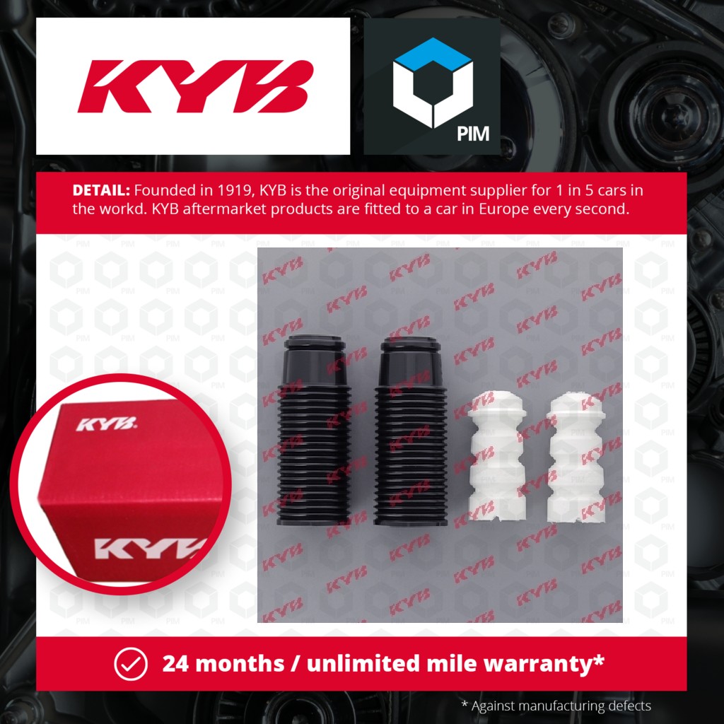 KYB Shock Absorber Dust Cover Kit Rear 913121 [PM669931]
