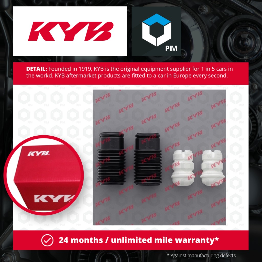 KYB Shock Absorber Dust Cover Kit Front 913112 [PM669928]
