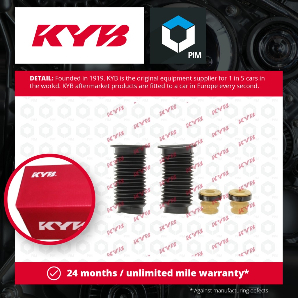 KYB Shock Absorber Dust Cover Kit Front 910071 [PM669831]