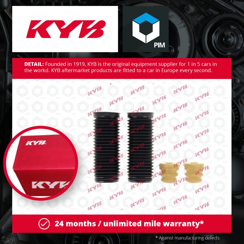 KYB Shock Absorber Dust Cover Kit Front 910057 [PM669817]