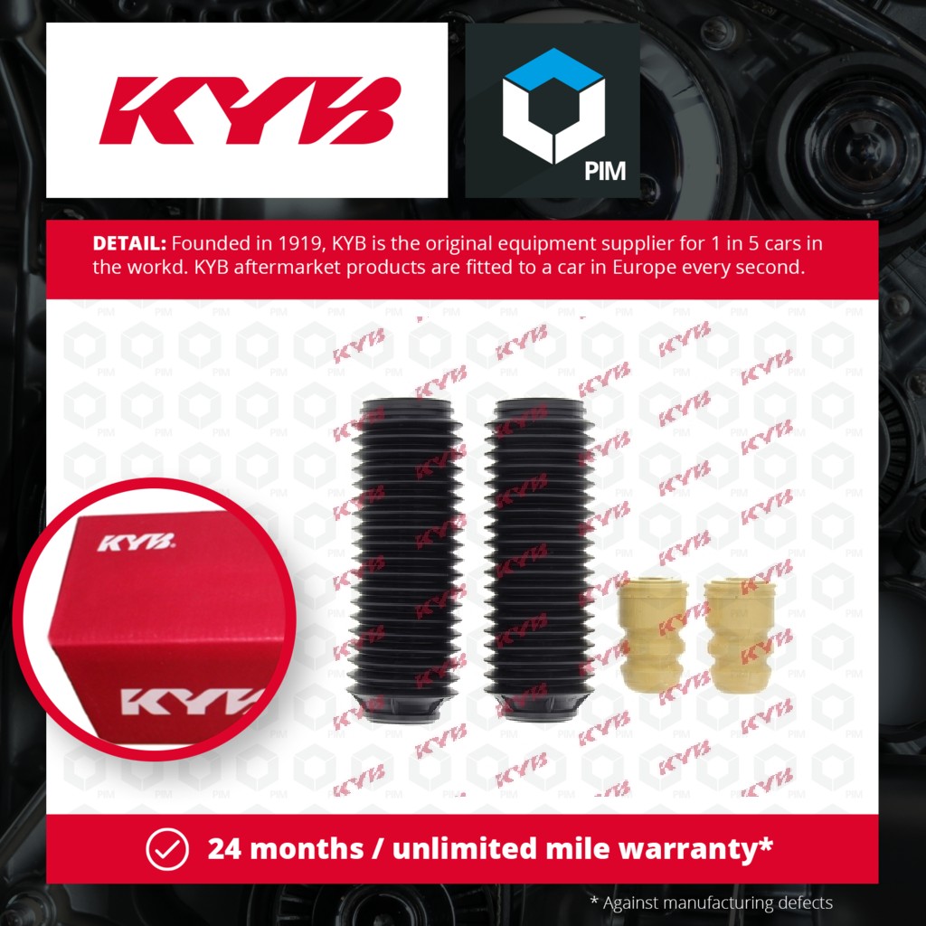 KYB Shock Absorber Dust Cover Kit Front 910015 [PM669775]