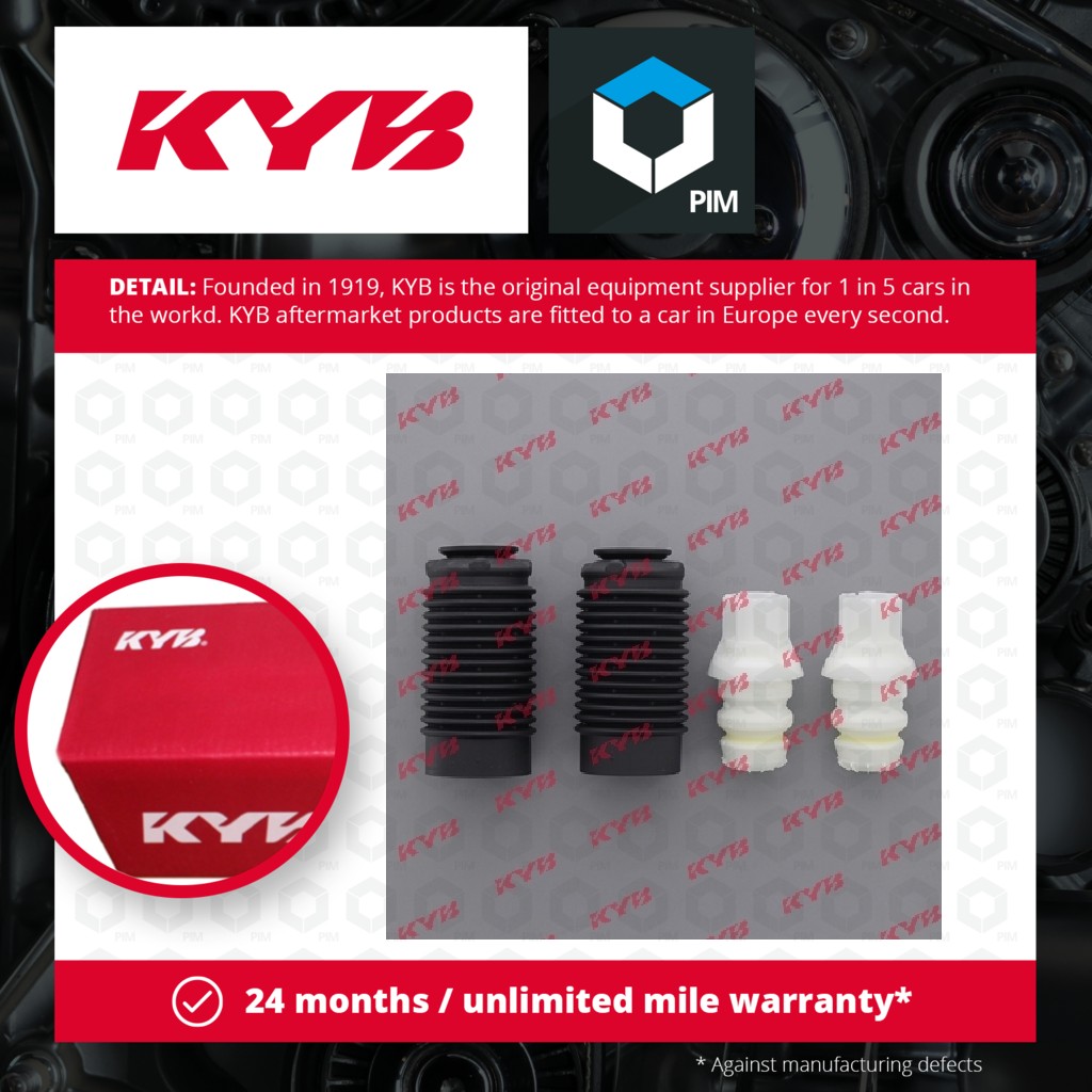 KYB Shock Absorber Dust Cover Kit Front 910014 [PM669774]