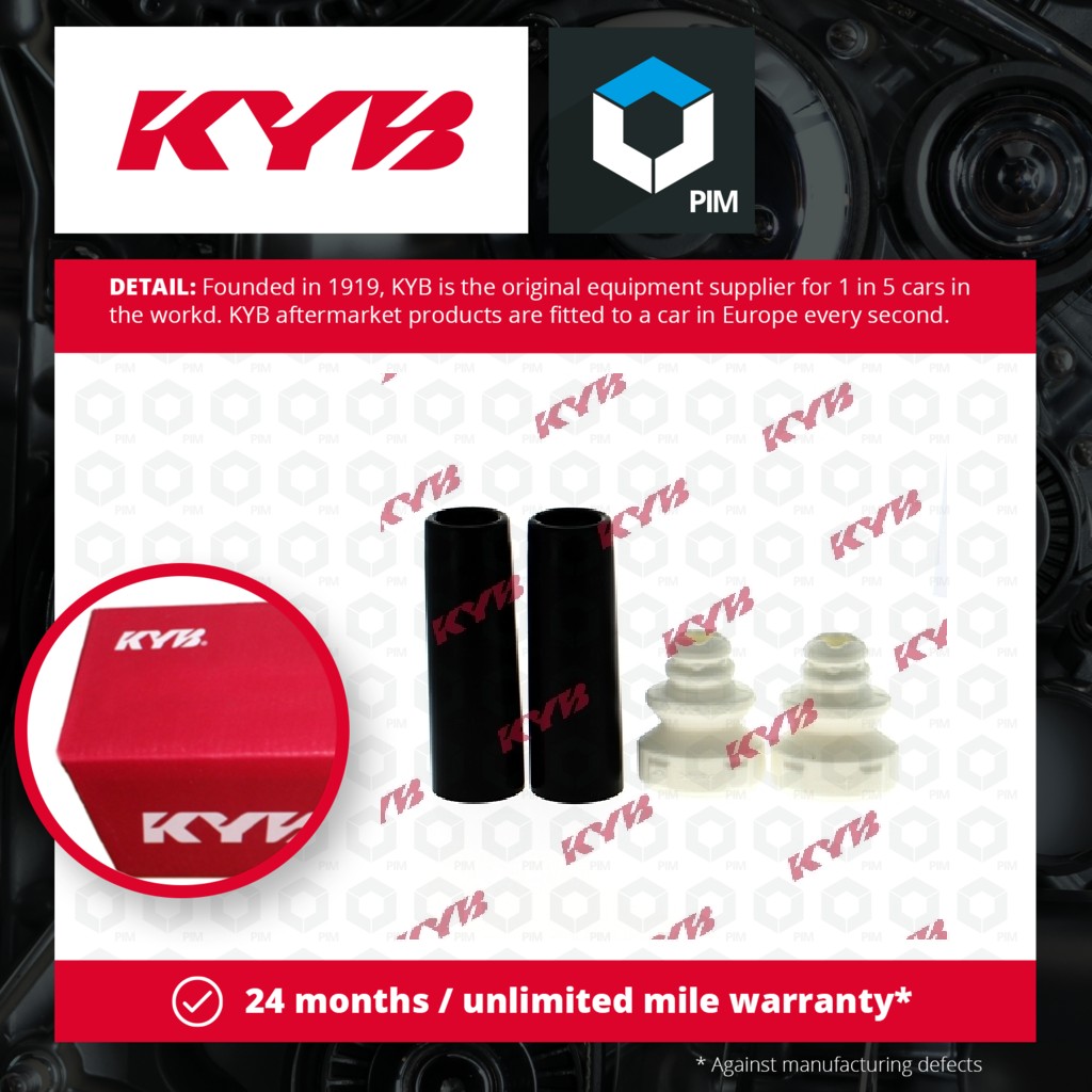 KYB Shock Absorber Dust Cover Kit Rear 910002 [PM669762]