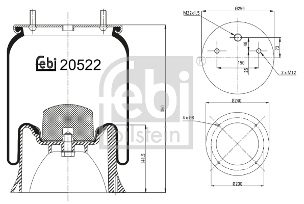 Febi 20522