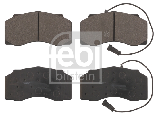 Febi 16691 CV Brake Pads Front