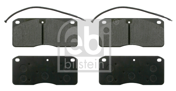 Febi 16572 CV Brake Pads