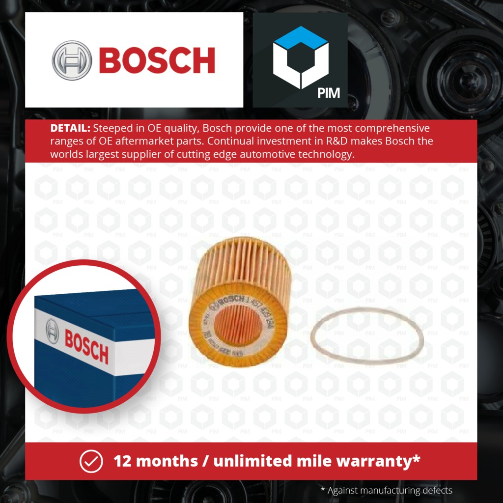 Bosch Oil Filter 1457429194 [PM663642]