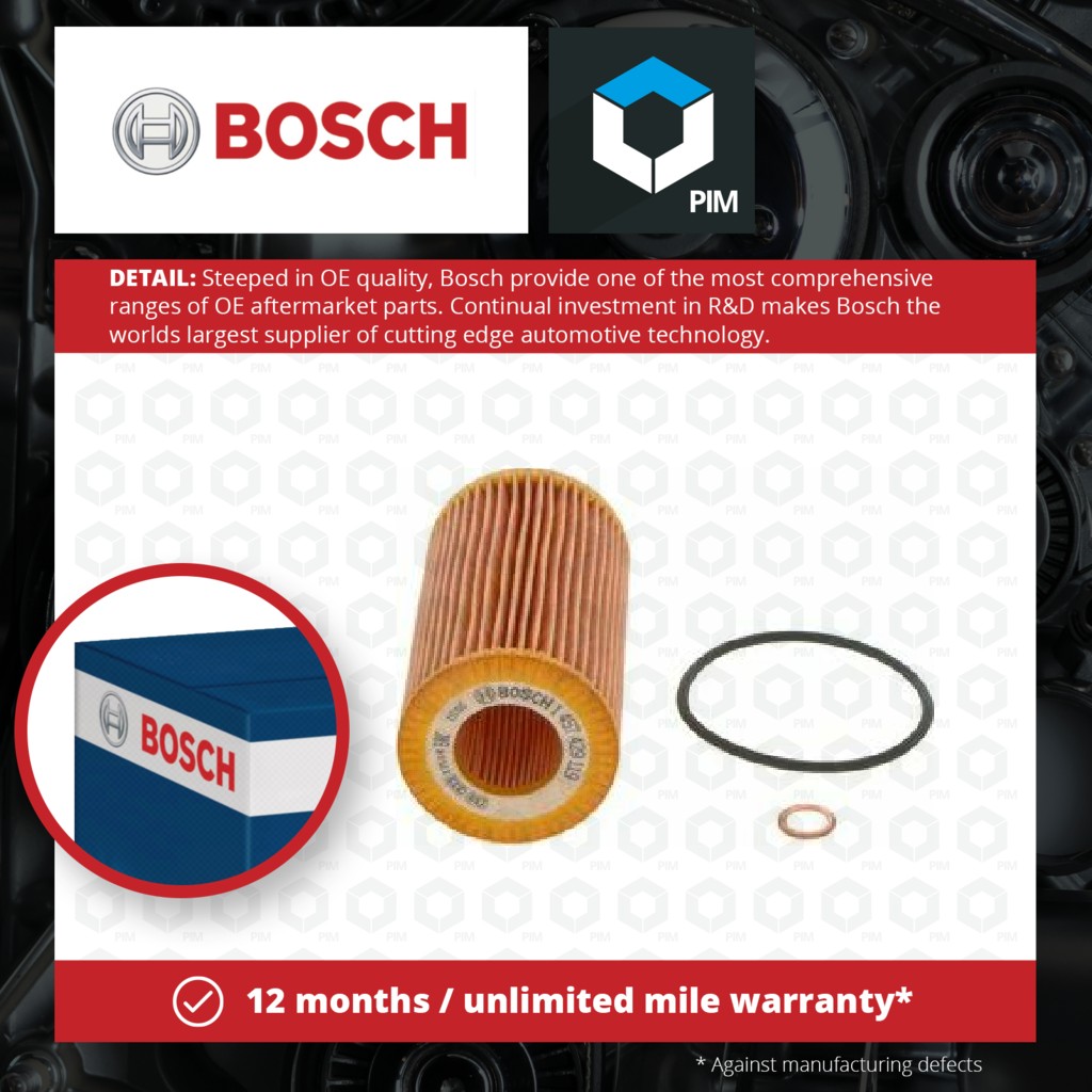 Bosch Oil Filter 1457429119 [PM663639]