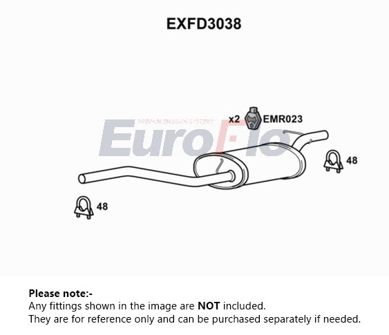 EuroFlo EXFD3038